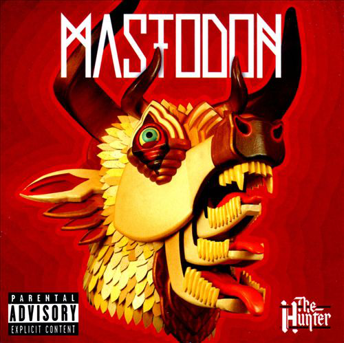 Album borítója. Egy szarvas, többszínű, bikaszerű lény, piros háttérrel. Szöveg: "Mastodon".