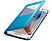 SAMSUNG Galaxy S6 S-View Cover Deri Kılıf Mavi