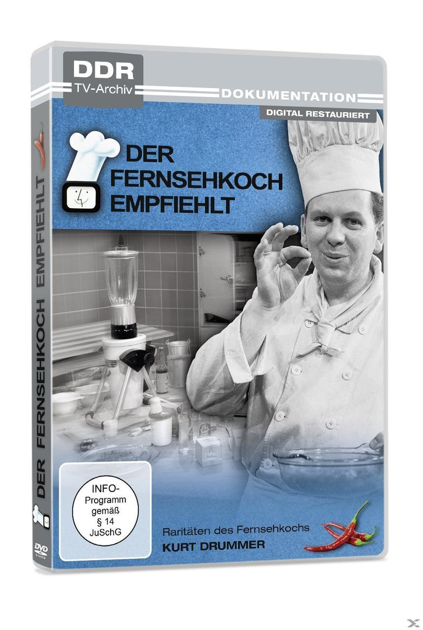 DVD-Cover mit einem Koch und dem Text 'Der Fernsehkoch empfiehlt'.