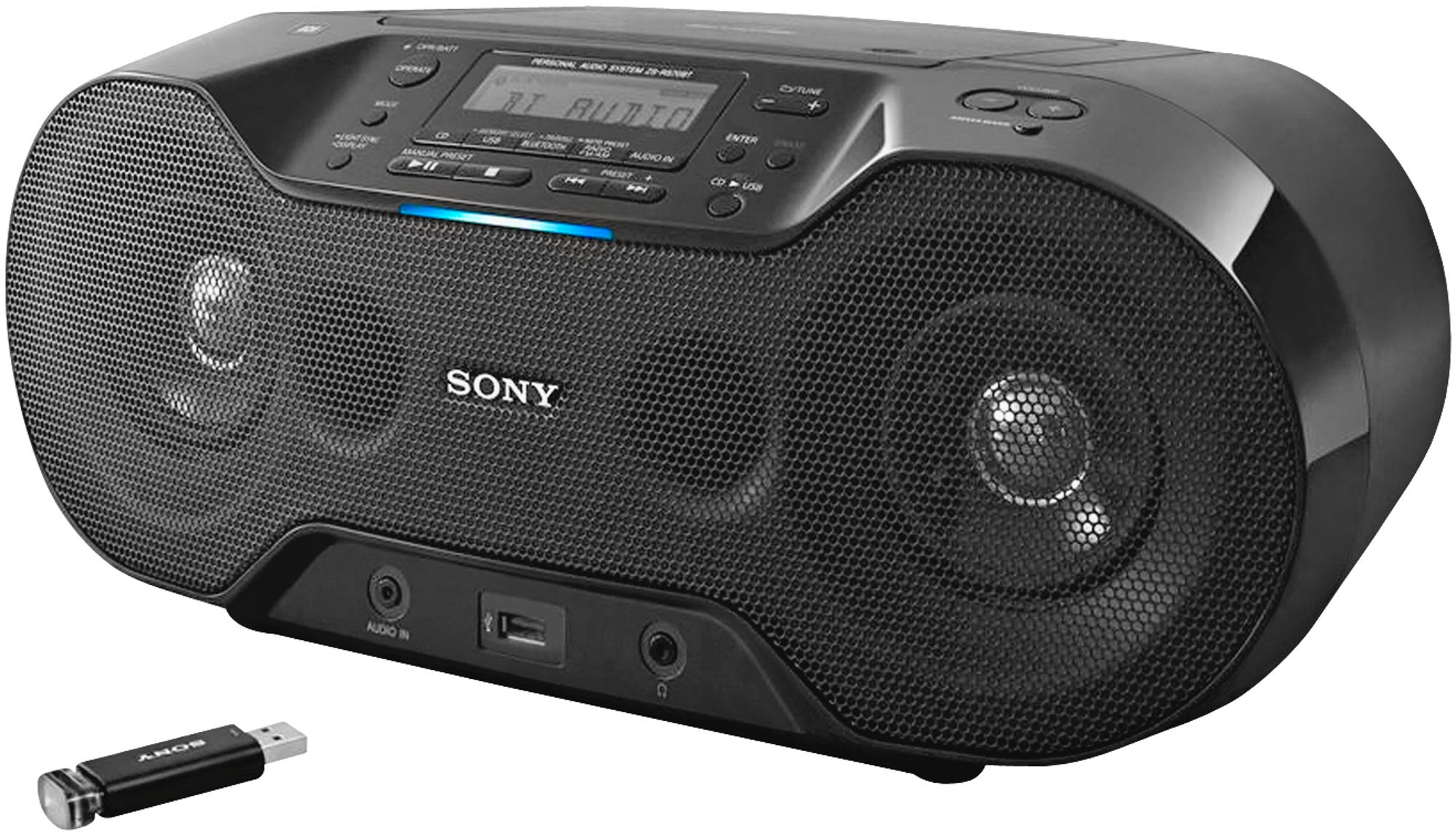 SONY ZS-RS70BTB hordozható CD-s rádió bluetooth funkcióval