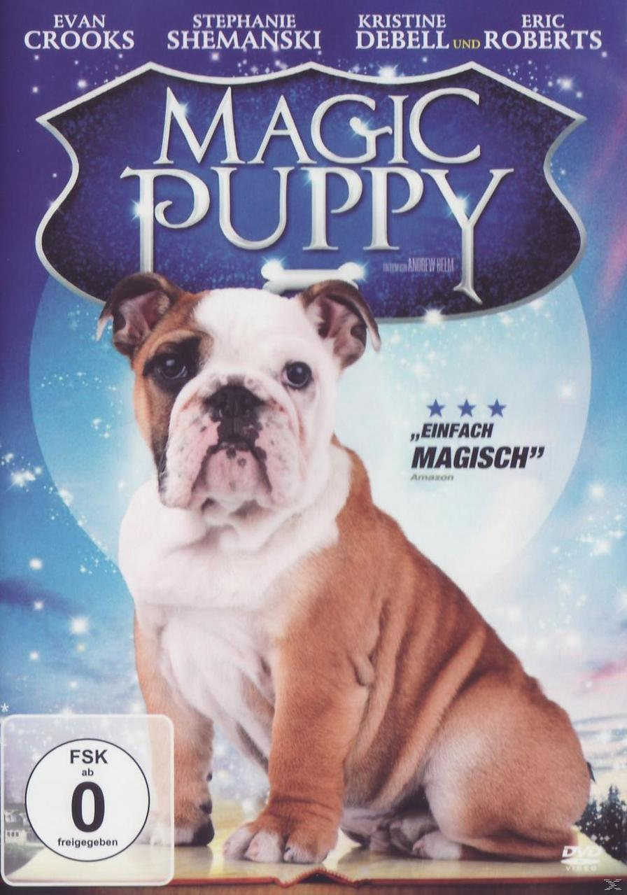 DVD-Cover. Hund vor blauem Hintergrund mit Filmtitel und Schauspielern.