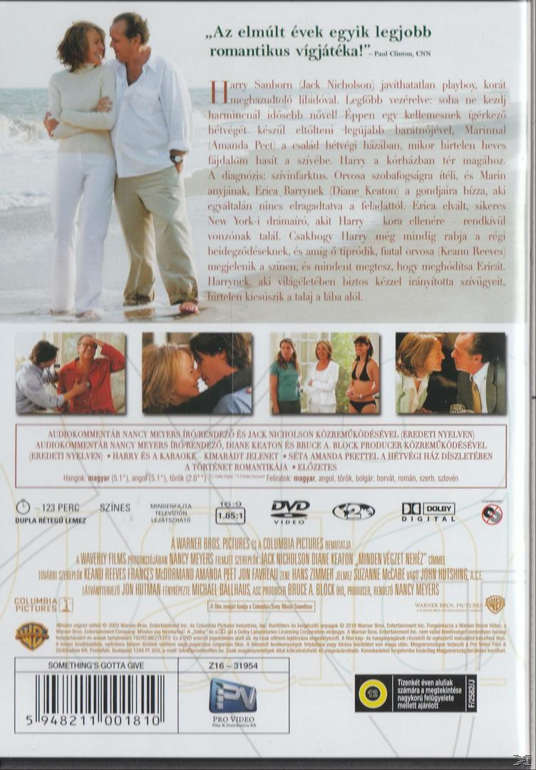 Egy film DVD borítója. A borító egy ölelkező párról készült képeket és idegen nyelvű szöveget tartalmaz.