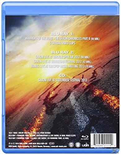 Saxon - Warriors Of The Road-The Saxon Chronicles Part II  - (CD + Blu-ray Disc)