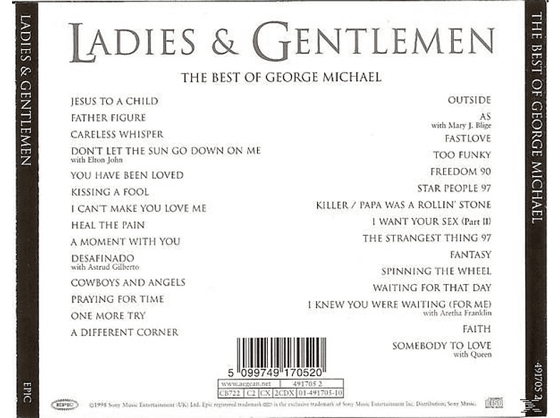 Thumbnail - George Michael - Ladies & Gentlemen (The Best Of Michael) (CD)