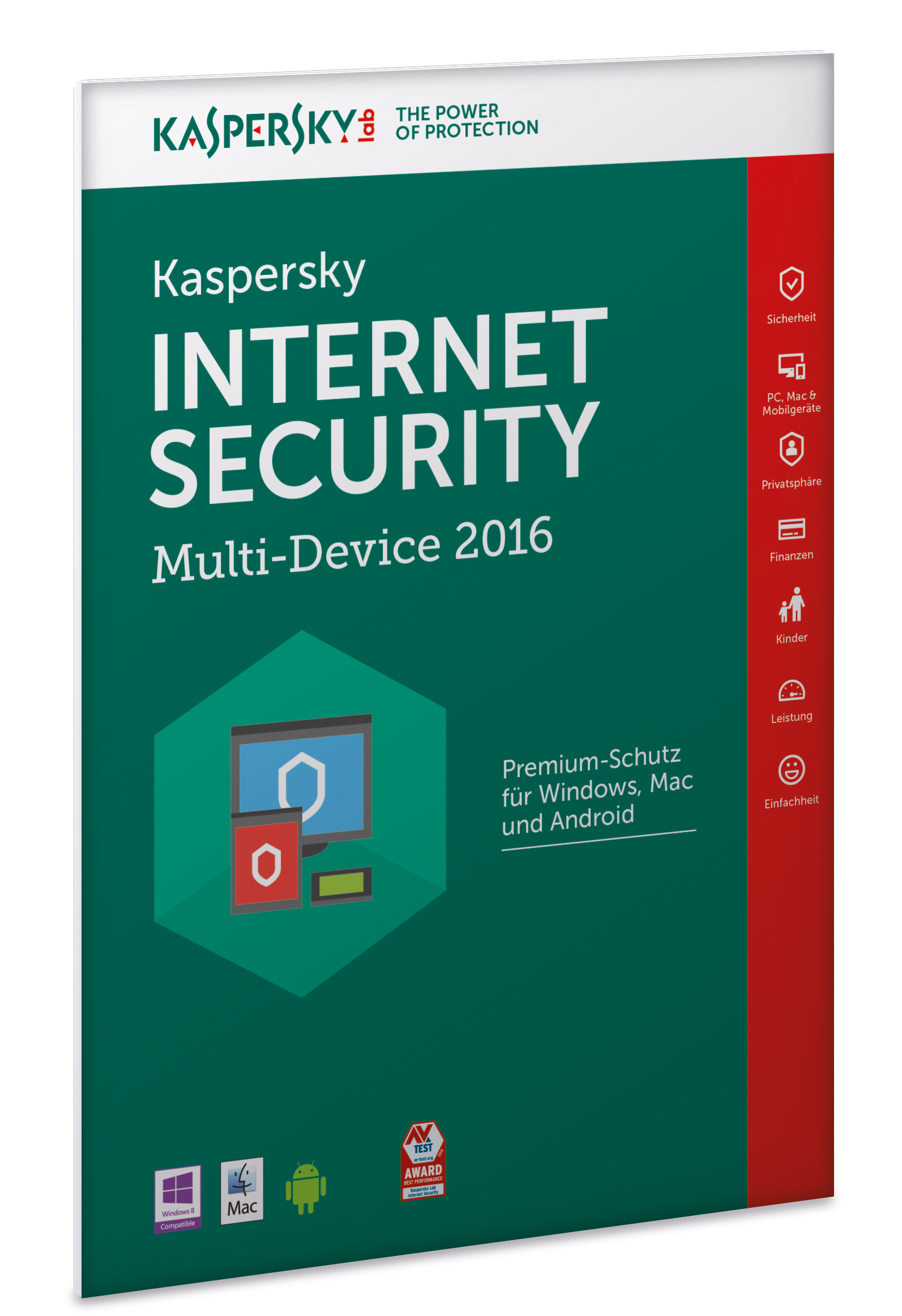 Kaspersky Internet Security 2016 Multi Device 3 User - [PC]