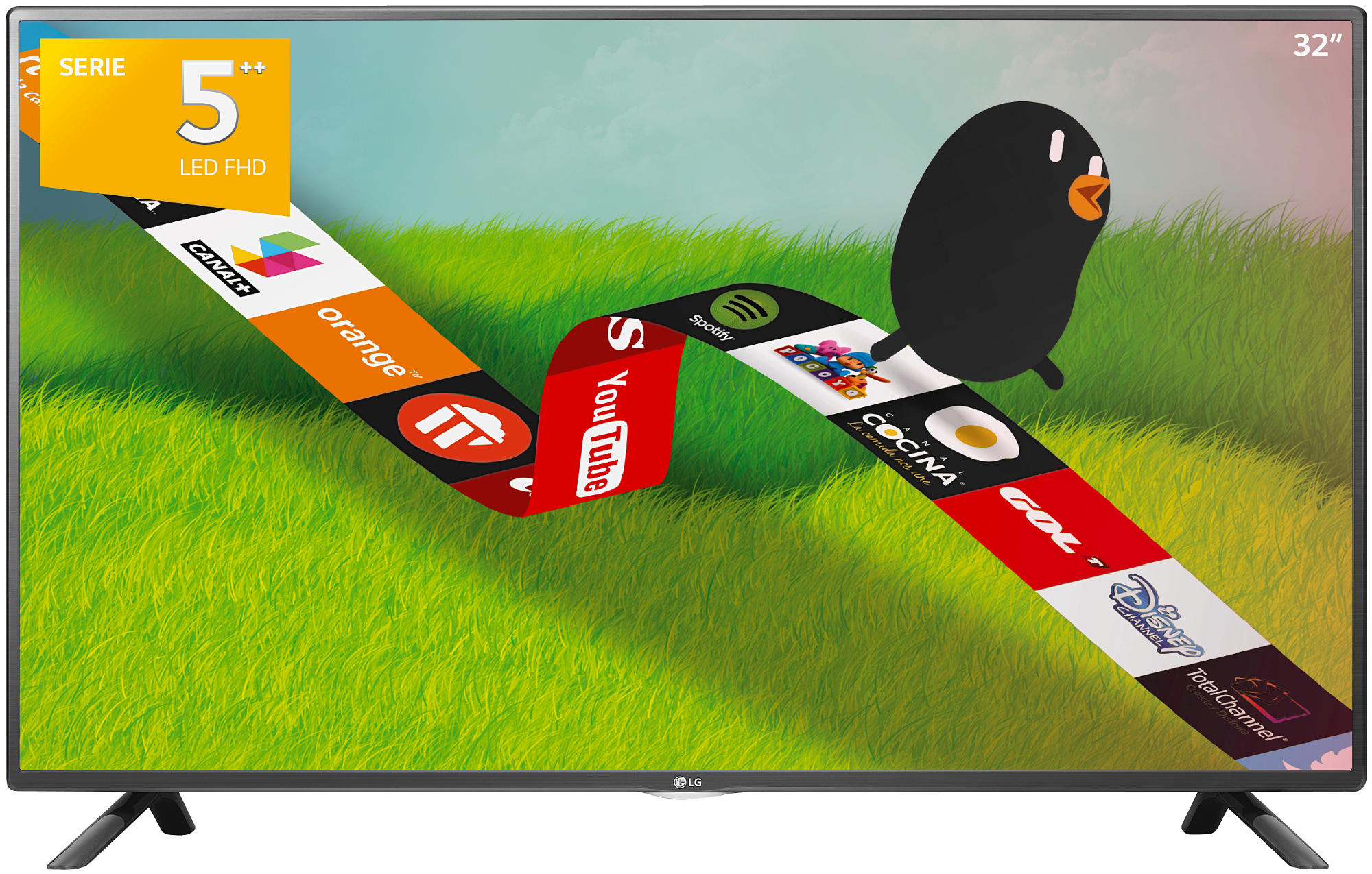 TV LED 32" - LG  32LF592U, Smart TV webOS, HD