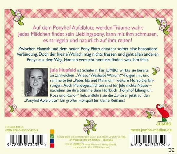 Ponyhof Apfelblüte - Hannah und Pinto  - (CD)