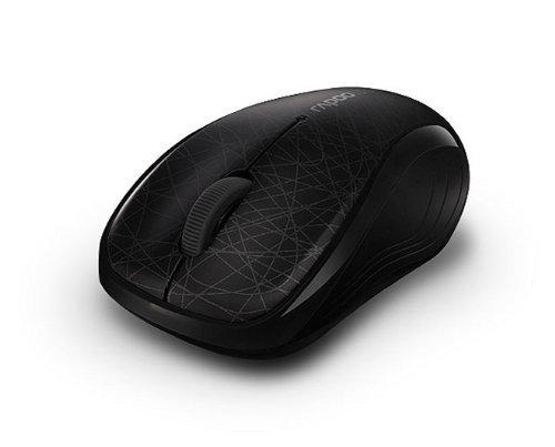RAPOO 3100P 1000 dpi Kablosuz Optik Mouse Siyah
