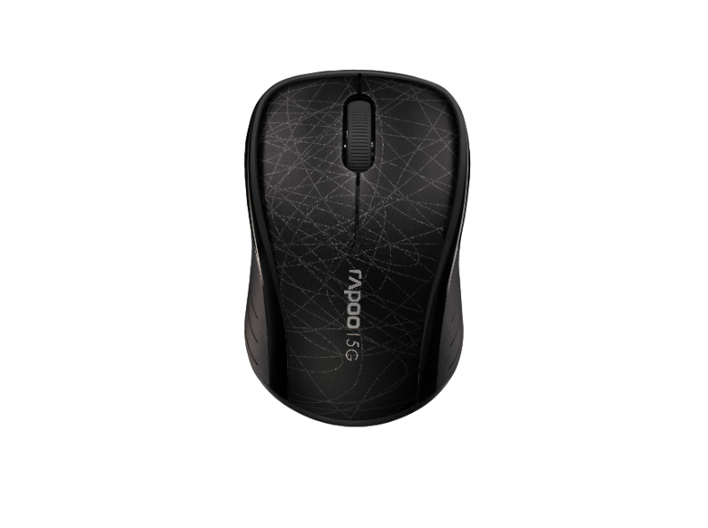 RAPOO 3100P 1000 dpi Kablosuz Optik Mouse Siyah