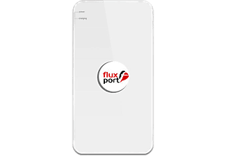 FLUXPORT Steel Edition Kablosuz Şarj Cihazı Beyaz