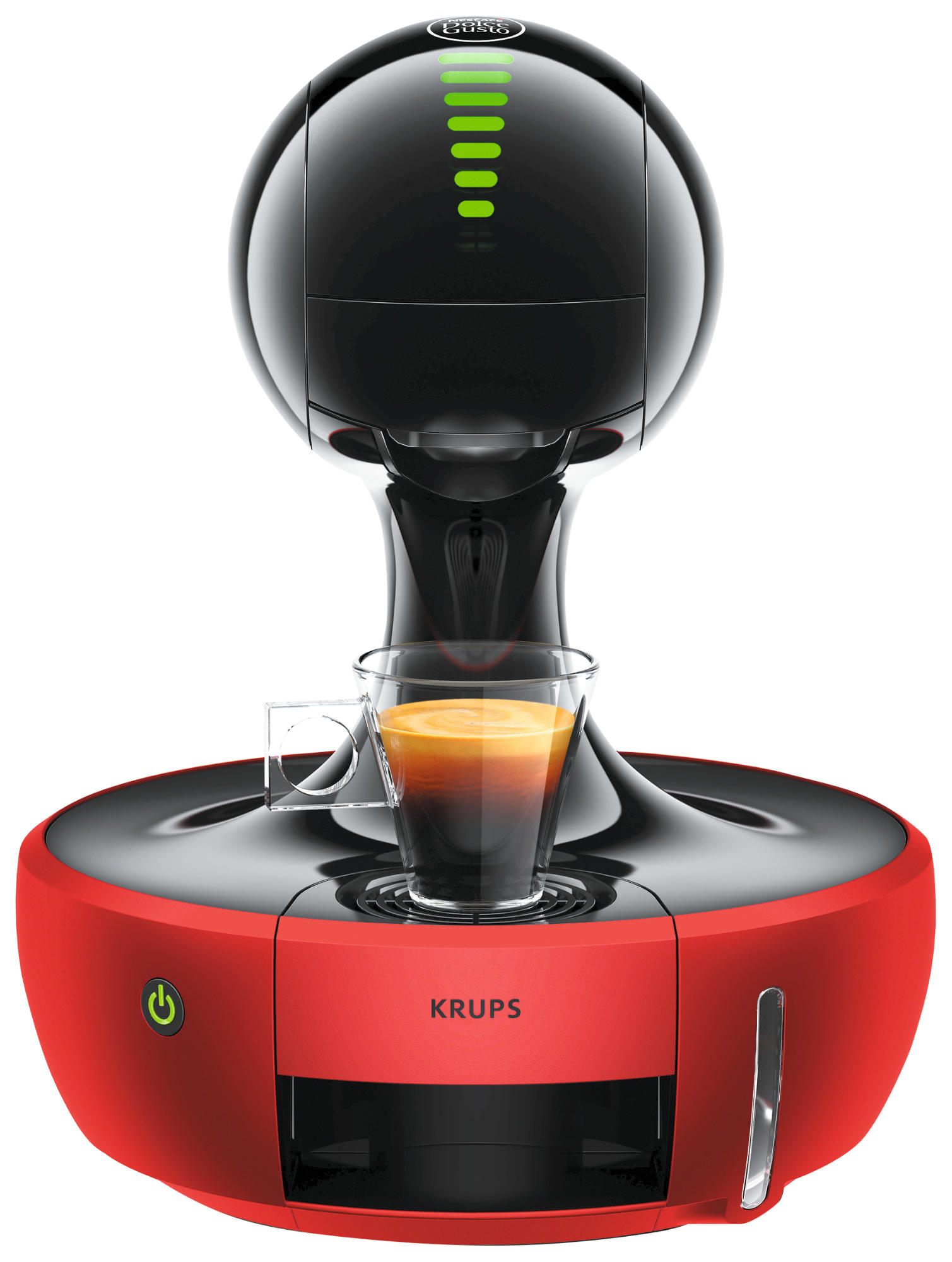 Cafetera de cápsulas - Krups Nescafé Dolce Gusto KP3505 DROP ROJA Presión de 15 bares