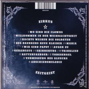 Albumcover mit Titelliste und blauem und dunklem Hintergrund mit Text.