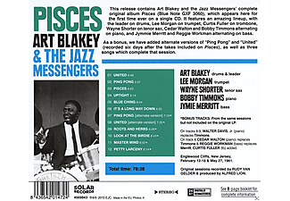Art Blakey, The Jazz Messengers - Pisces  - (CD)