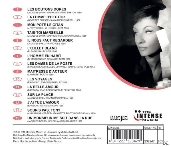 Barbara - Les Boutons Dorés  - (CD)