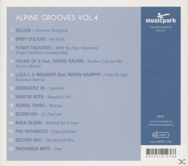 VARIOUS - Alpine Grooves Volume 4  - (CD)