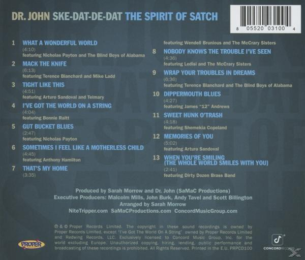 Dr. John - Ske-Dat-De-Dat  - (CD)