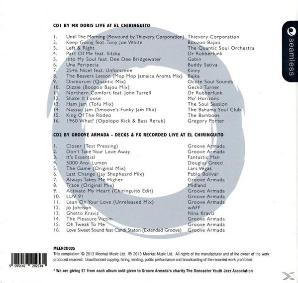 VARIOUS, Groove Armada, Mr Doris - El Chiringuito-Beach House Sessions Volume One  - (CD)