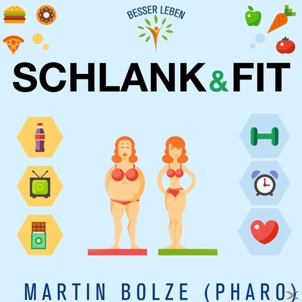 Illustration von gesunden und ungesunden Frauen, mit Essens- und Lifestyle-Icons.