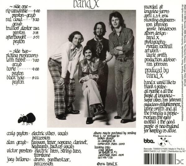 Band X - The Best Of Band X  - (CD)