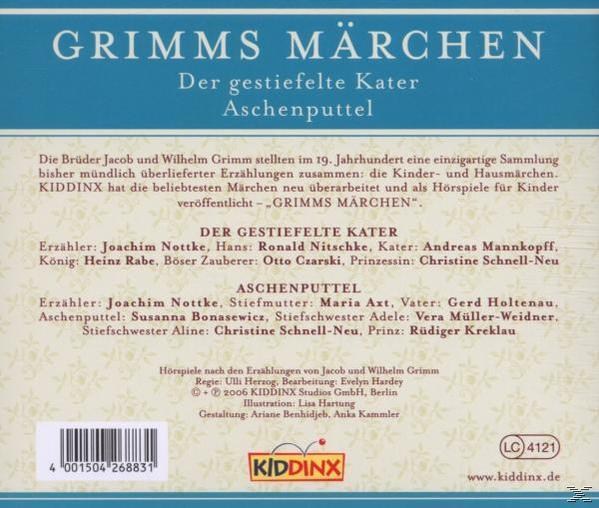 Grimms Märchen - Der Gestiefelte Kater/Aschenputtel  - (CD)