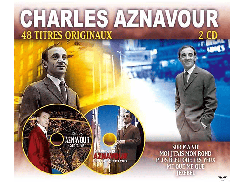 Charles Aznavour - 48 Titres Originaux  - (CD)