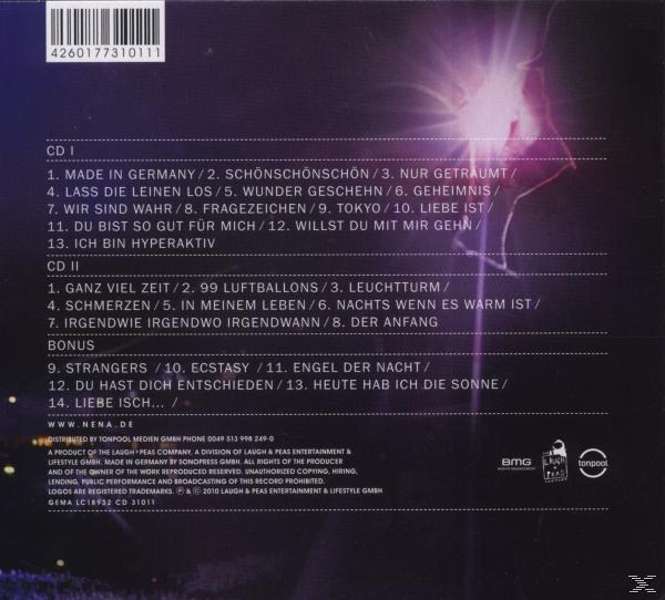 Nena - Live Made - Germany In - (CD)