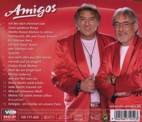 Albumcover mit zwei Männern in roten Anzügen. Text auf Deutsch.