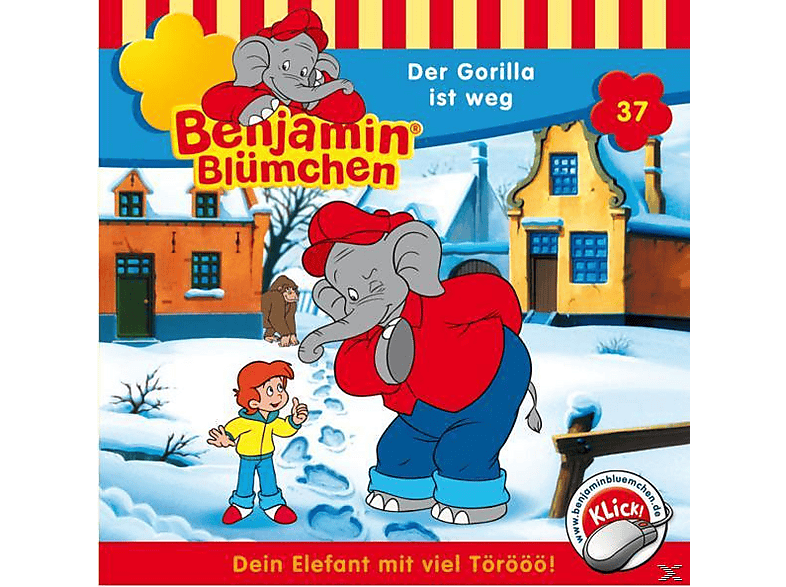 Thumbnail - Benjamin Blümchen - Folge 037: Der Gorilla Ist Weg (CD)