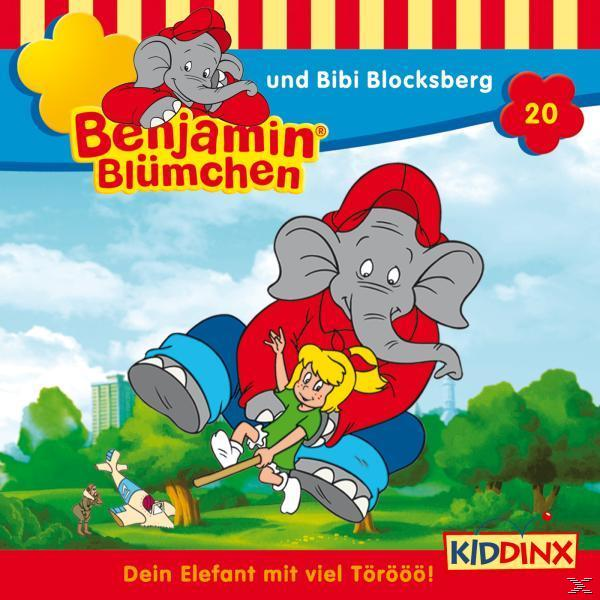 Benjamin Blümchen und Bibi Blocksberg Albumcover. Elefant und Mädchen mit Text.