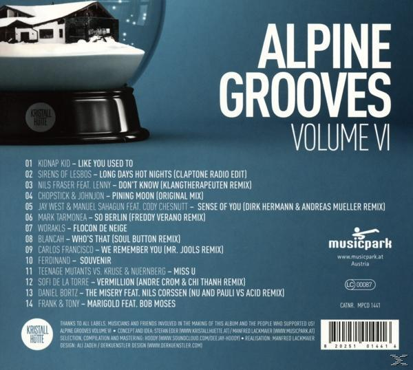 VARIOUS - Alpine Grooves Vol.6 (Kristallhütte)  - (CD)