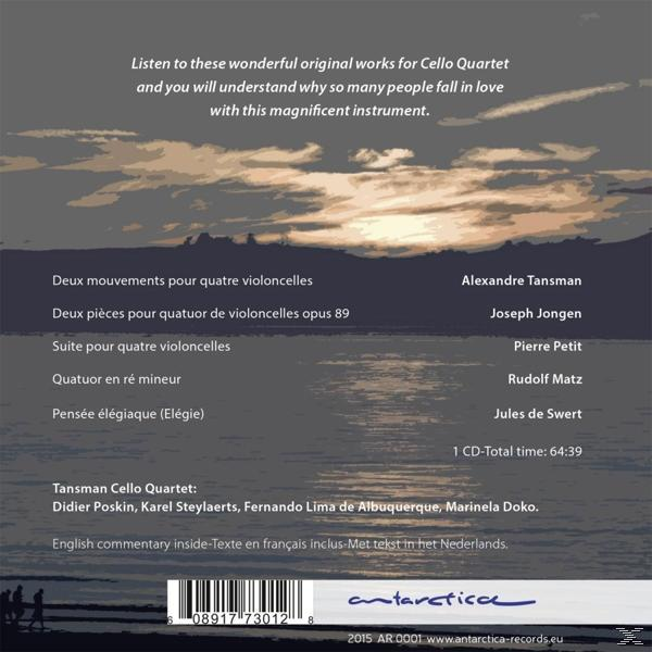 Tansman Cello Quartet - Légende  - (CD)