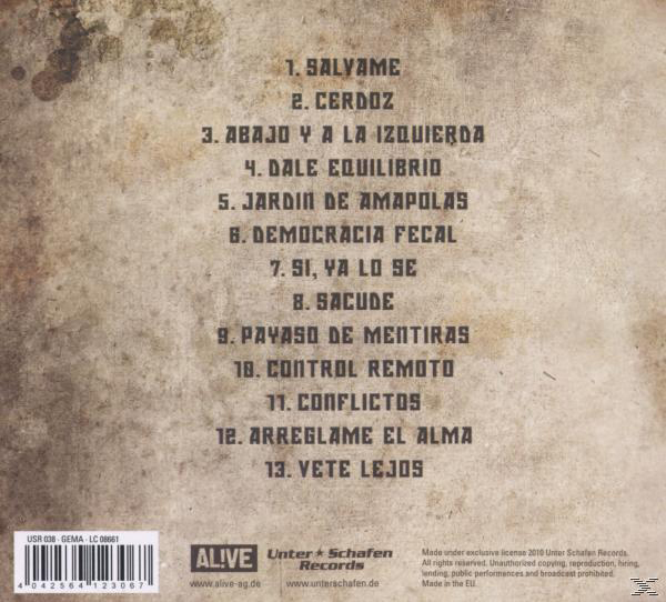 Panteón Rococó - Ejercito De Paz  - (CD)