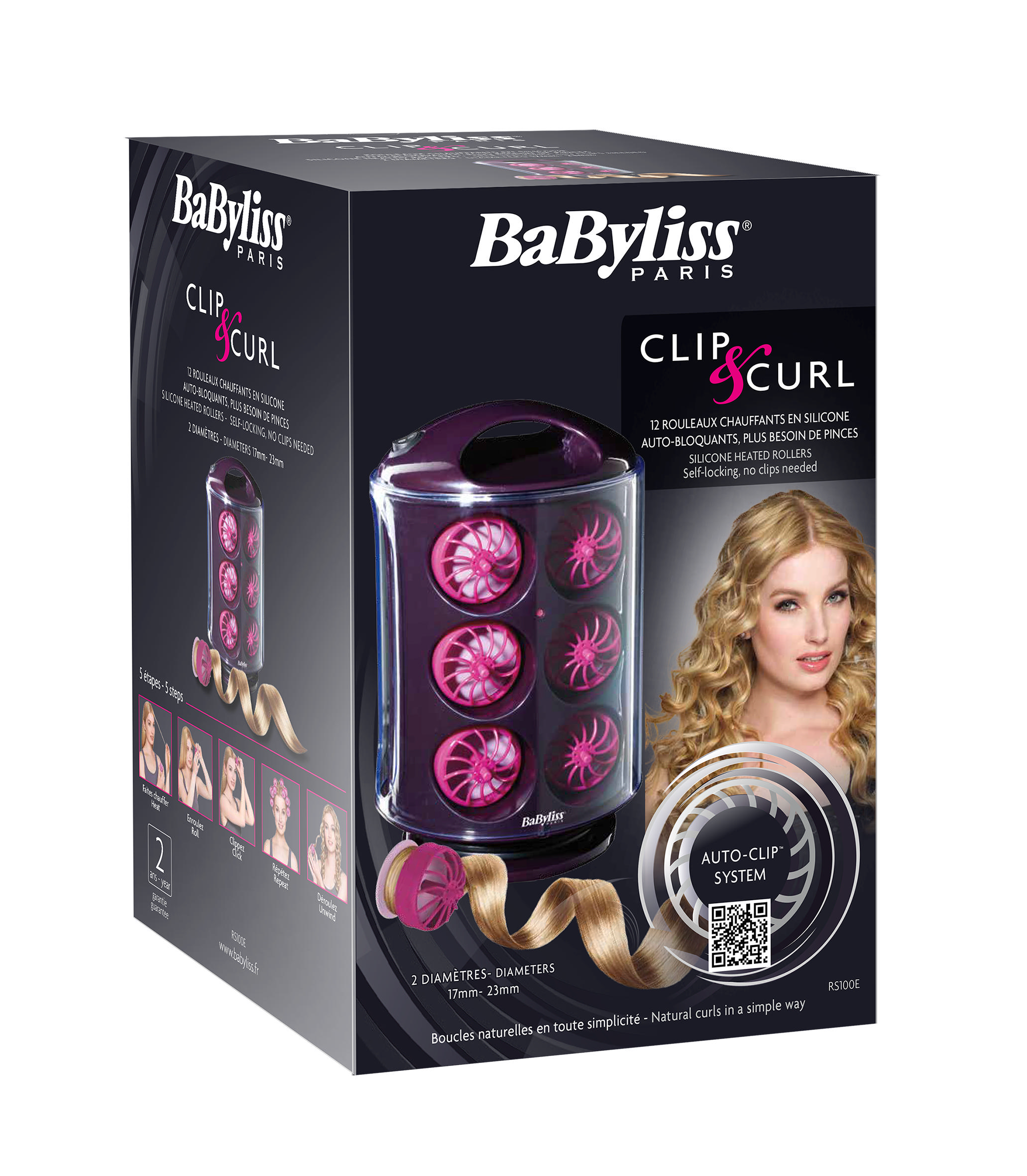 BABYLISS RS100E Silikon Bigudi Seti