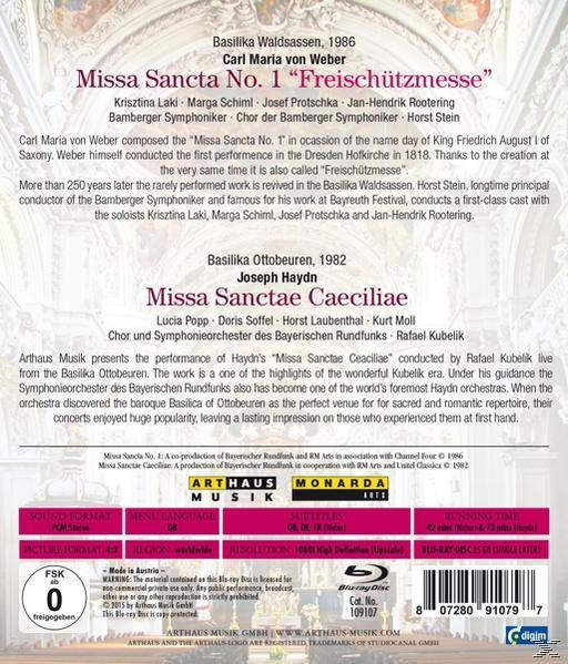 Chorus Symphony Orchestra Sancta (Blu-ray) - Horst Sanctae And Bamberg - 1/Missa Missa Caeciliae Stein