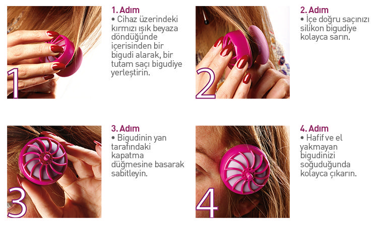 BABYLISS RS100E Silikon Bigudi Seti