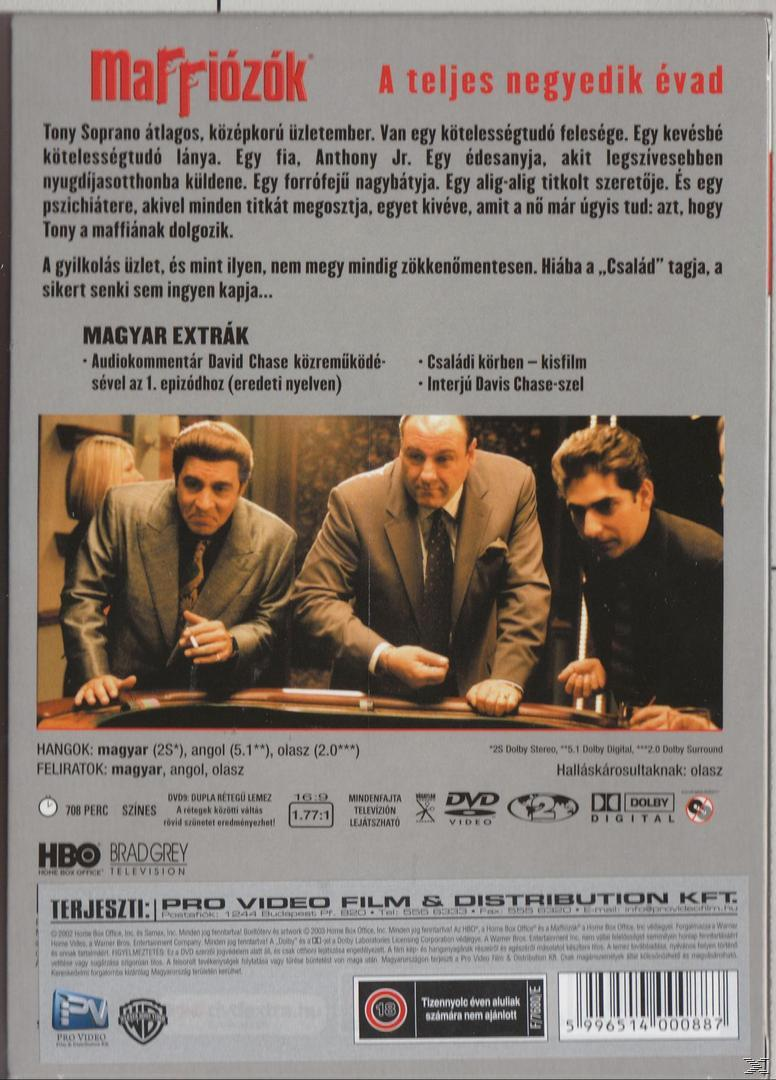 Maffiózók - 4. évad (DVD)