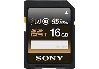 SONY microSDHC U3 16GB - Speicherkarte  (16 GB, 95, Schwarz)