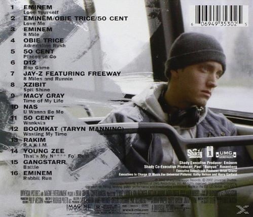 Eminem | Eminem - 8 MILE - (CD) Soundtracks, Filmmusik & Musicals ...