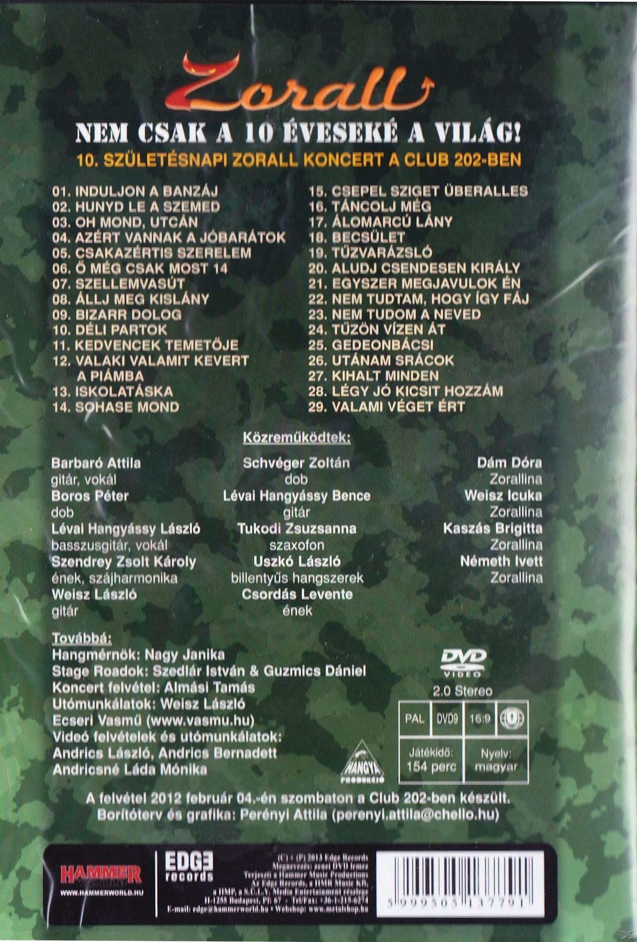 Zorall - Nem csak a 10 éveseké a Világ (DVD)