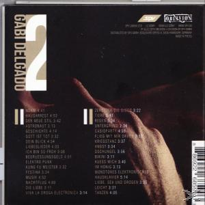 Albumcover mit einer Hand und Text. Dunkler Hintergrund und abstraktes Design. Der Albumname ist '2'.