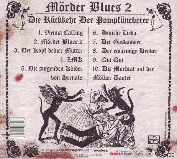 Bloodsucking Zombies From Outer Space - Mörder Blues 2  - (CD)