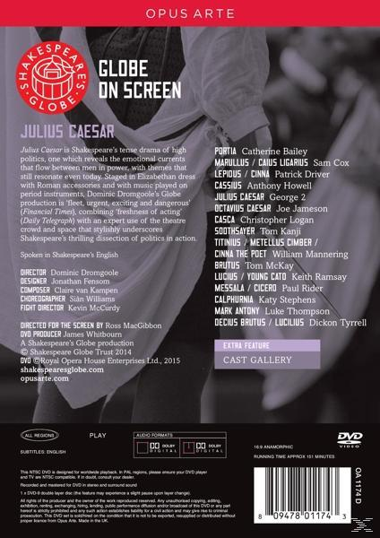 VARIOUS - Julius Caesar  - (DVD)