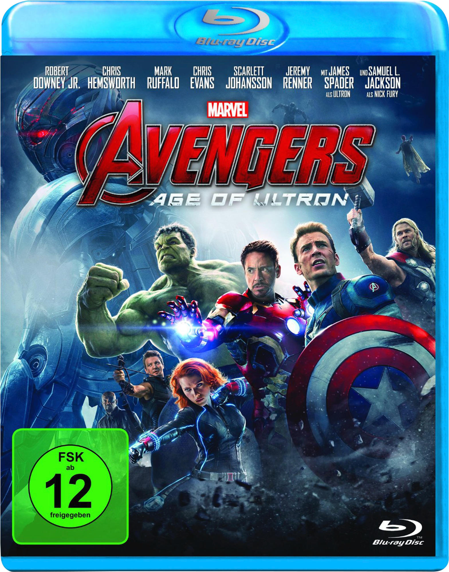Age Blu-ray of Avengers: Ultron