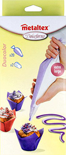 METALTEX 252427 Plastik Çift Renkte Pasta Dekorasyon Pompası