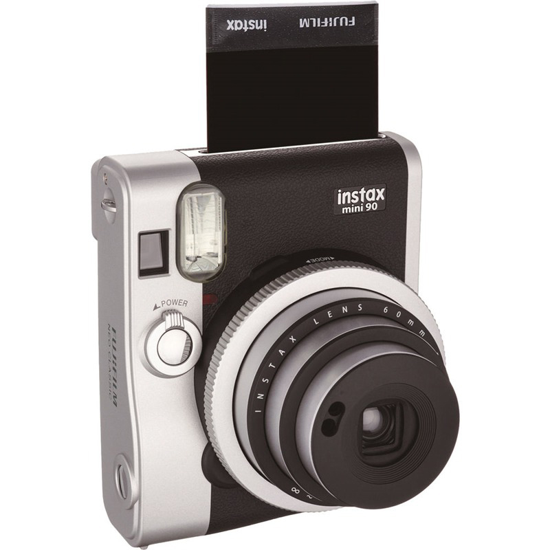 FUJI Sofortbildkamera Instax Mini 90 Neo Classic, schwarz