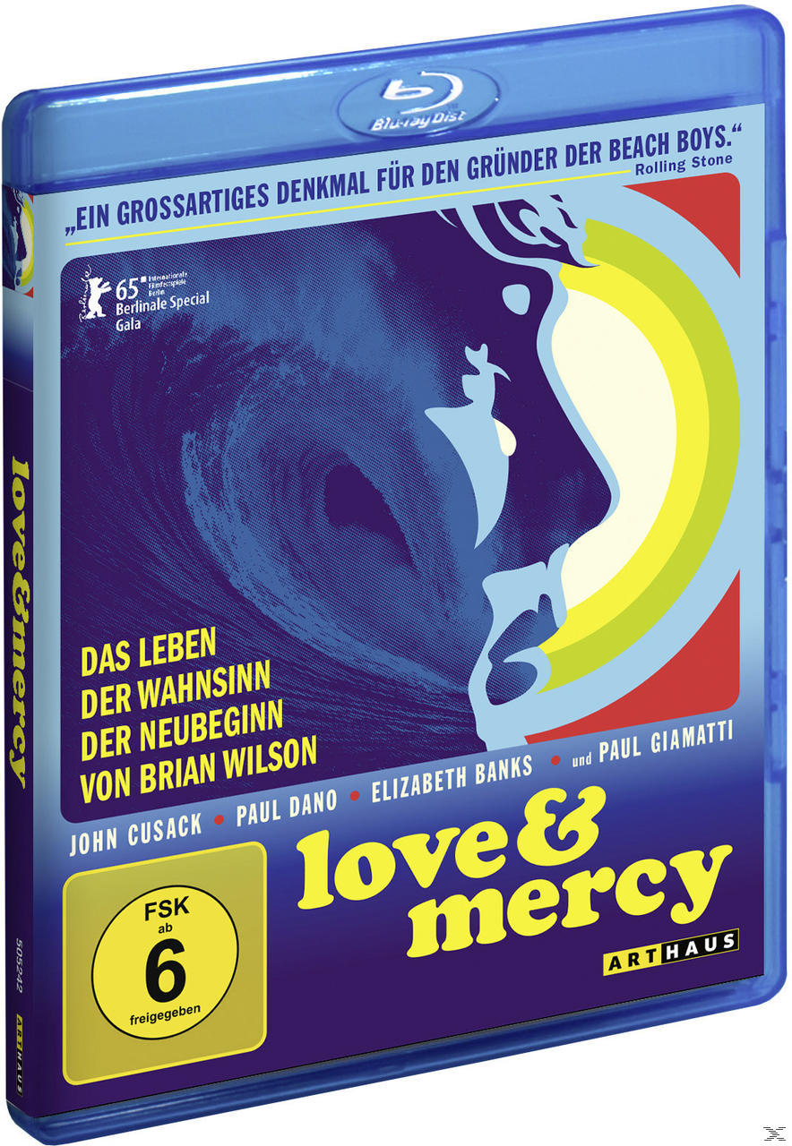 Blaue Blu-ray-Filmhülle mit Filmtitel und Schauspielern. Welle und Gesicht sichtbar.