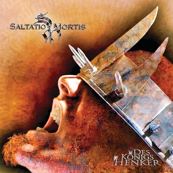 Albumcover mit einem Mannsgesicht und einem Metallhelm. Der Titel lautet Des Königs Henker.