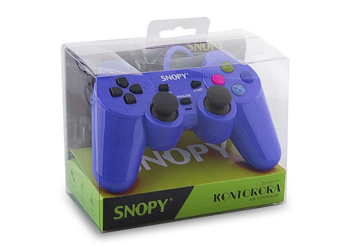 SNOPY SG-302 Mavi USB 1.8m Kablolu Oyun Kolu