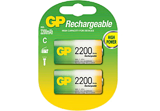 GP GP220CH BU2 2  Nimh 2200 mAh Şarj Edilebilir Pil