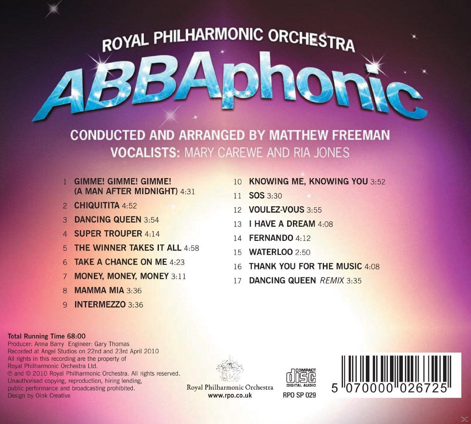 Royal Philharmonic Orchestra, Mary Carewe, Ria Jones - Abbaphonic  - (CD)